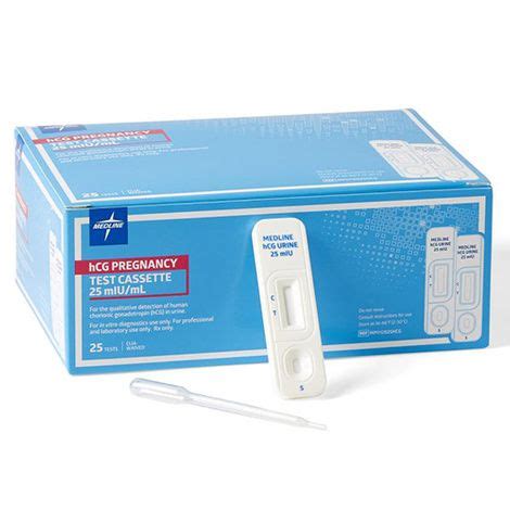 medline hcg pregnancy test cassette package insert|hcg pregnancy test.